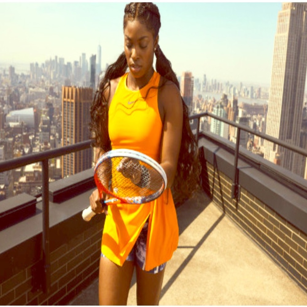 NikeCourt TechKnit Dri Fit Cool Slam Tennis Dress